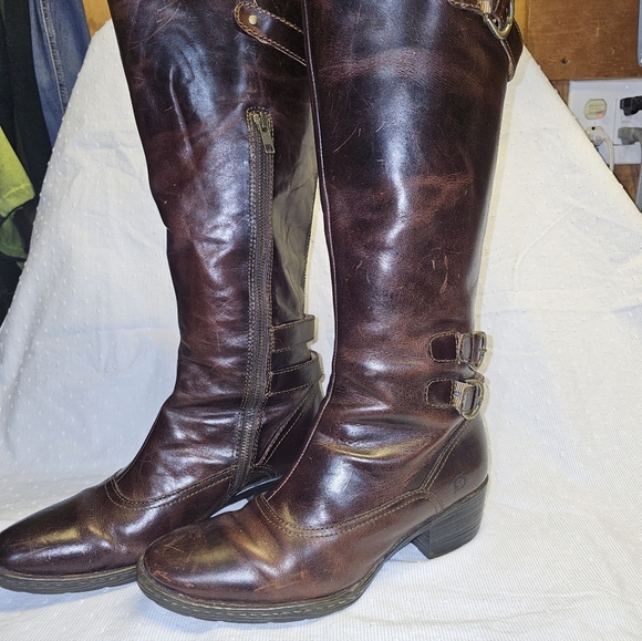 Born Dark Brown Tall Boots - Picture 7 of 8